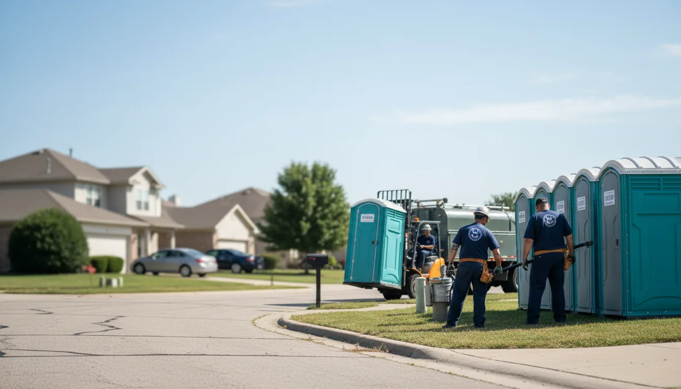 Porta Potty Rental in Gilman City, MO near me